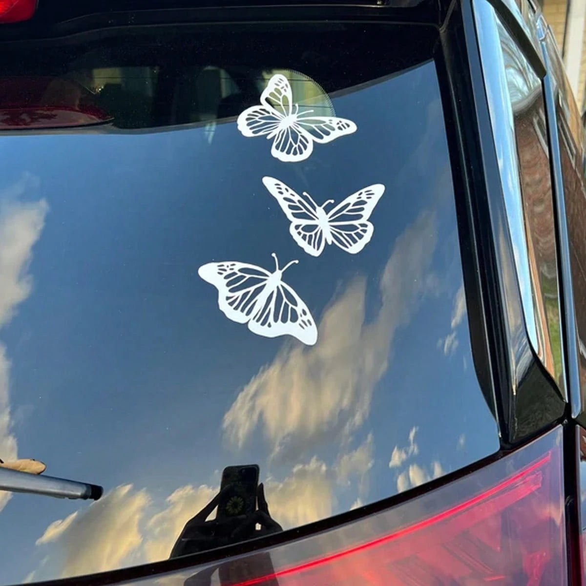 Butterfly Car Stickers, Waterproof Vinyl Bumper Stickers, Cute Lady Car Decals, Water Bottles, Tumblers, Notebook Stickers, Car Decals, Cute Gifts- These Are All Great Choices To Give To Her.