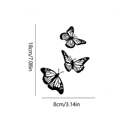 Butterfly Car Stickers, Waterproof Vinyl Bumper Stickers, Cute Lady Car Decals, Water Bottles, Tumblers, Notebook Stickers, Car Decals, Cute Gifts- These Are All Great Choices To Give To Her.