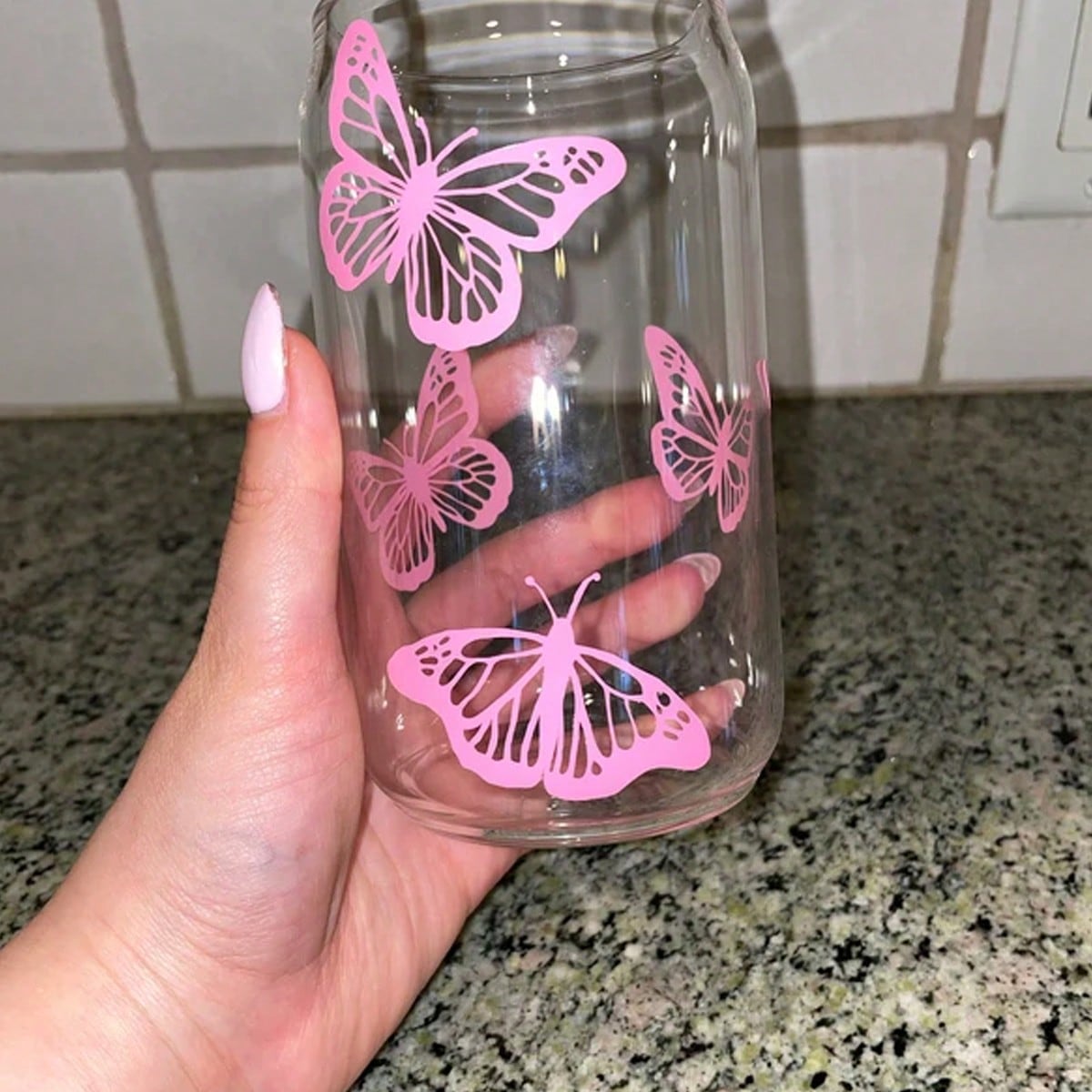 Butterfly Car Stickers, Waterproof Vinyl Bumper Stickers, Cute Lady Car Decals, Water Bottles, Tumblers, Notebook Stickers, Car Decals, Cute Gifts- These Are All Great Choices To Give To Her.