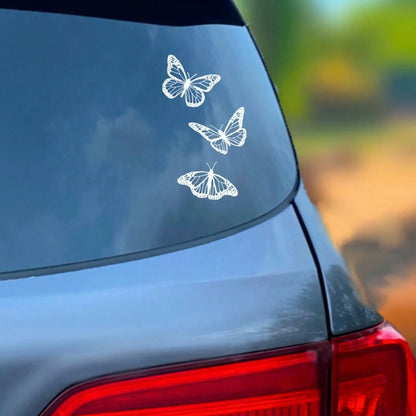 Butterfly Car Stickers, Waterproof Vinyl Bumper Stickers, Cute Lady Car Decals, Water Bottles, Tumblers, Notebook Stickers, Car Decals, Cute Gifts- These Are All Great Choices To Give To Her.
