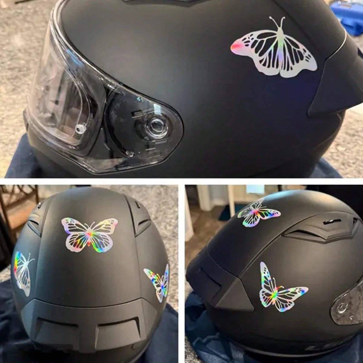 Butterfly Car Stickers, Waterproof Vinyl Bumper Stickers, Cute Lady Car Decals, Water Bottles, Tumblers, Notebook Stickers, Car Decals, Cute Gifts- These Are All Great Choices To Give To Her.