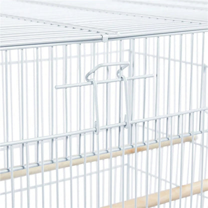 Butterslay 1pc Modern Flight Cage Birdcage With Slide-Out Tray For Small Birds Parrots