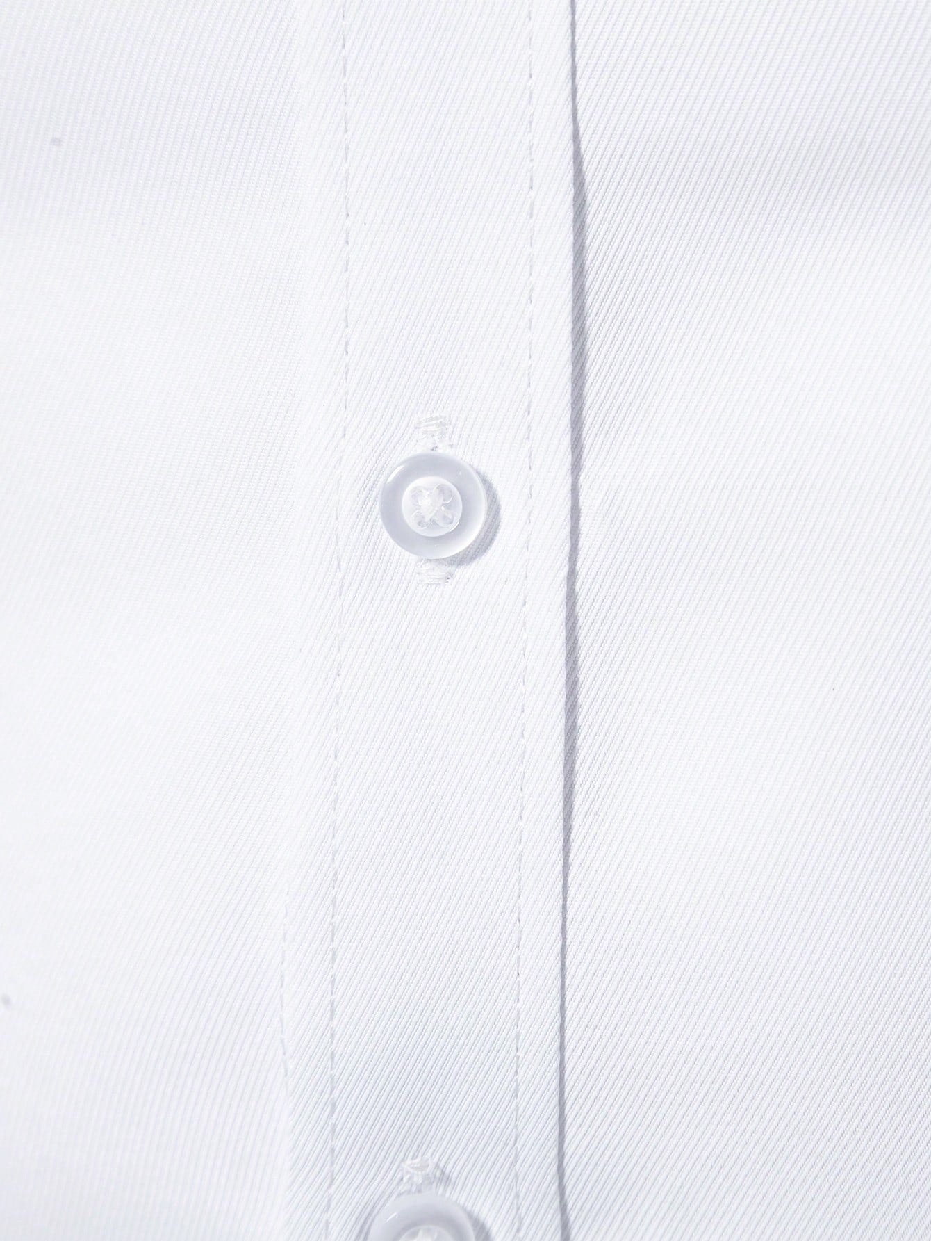 Calvornis Men's Solid Color Plain Button Open Long Sleeve Formal Shirt, For Husband, Work, Fall, Old Money Style, Ceremony