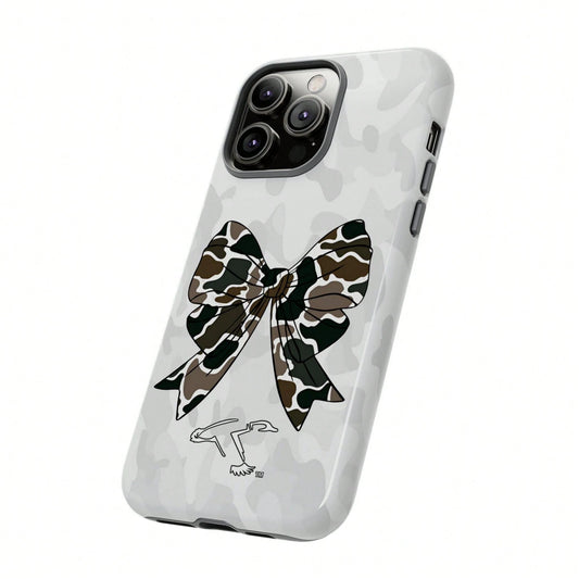 Camouflage Duck Hunting Patterns Tough Phone Case, 16 Pro Max Case Men Gifts, Gift For Boyfriend, Girlfriend, Shockproof Protection Cover Protective