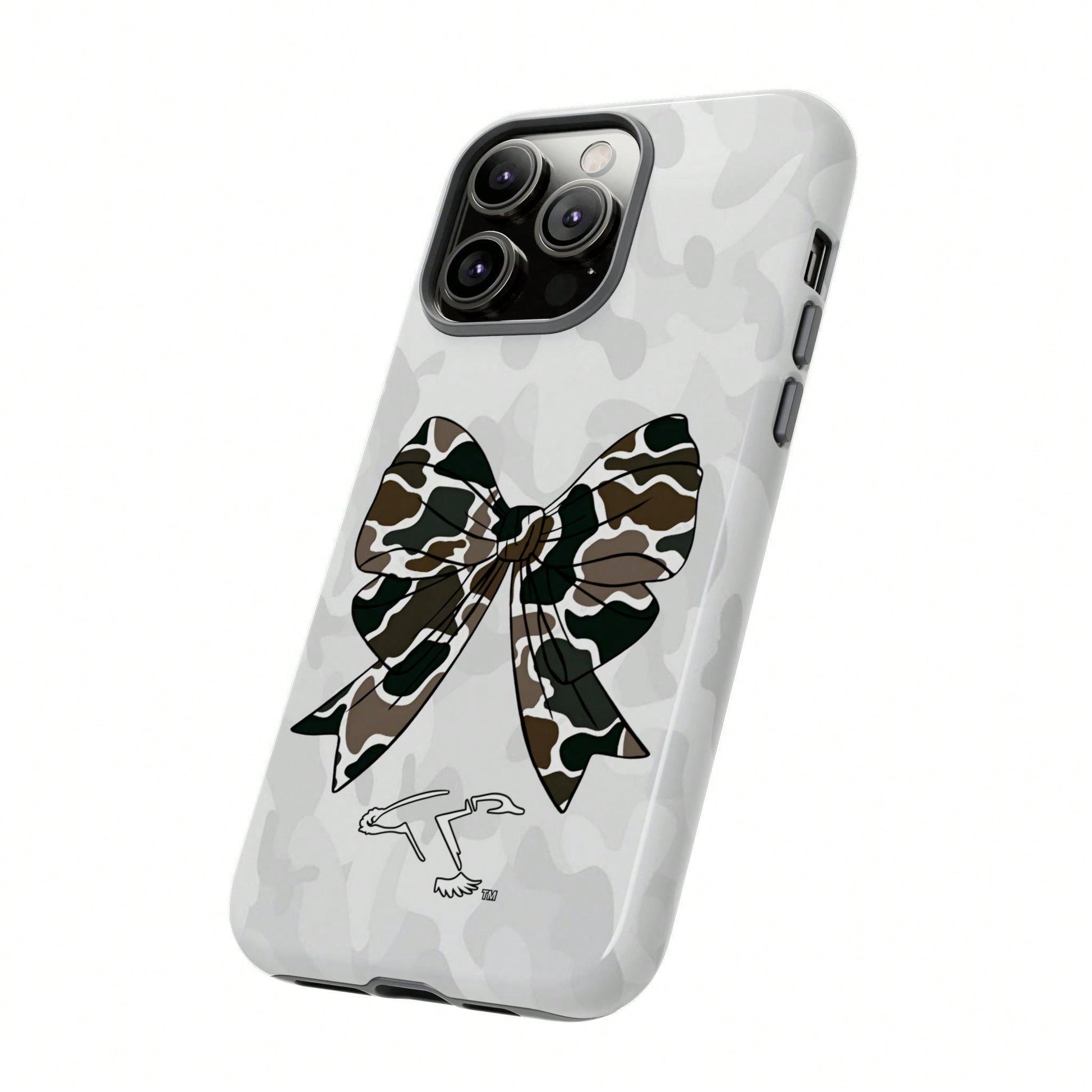 Camouflage Duck Hunting Patterns Tough Phone Case, 16 Pro Max Case Men Gifts, Gift For Boyfriend, Girlfriend, Shockproof Protection Cover Protective