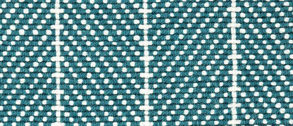 Couristan Stair Runners Canterbury 6359-0001 Cyan Herringbone Wool Assorted Products