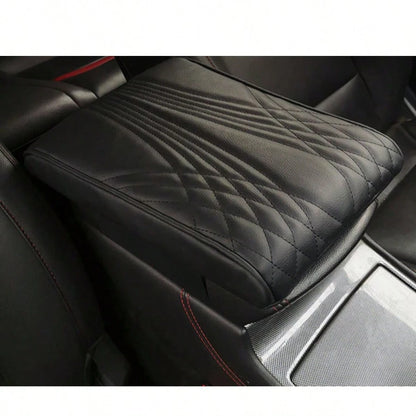 Car Armrest Box Booster Pad Universal Car Armrest Box Memory Foam Booster Pad Center Storage Box Heightening Pad Angel Pattern Multifunctional Memory Foam Armrest Pad Mother's Day Gift Father's Day Gi
