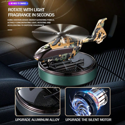 Car Aromatherapy- Solar Powered Auto Aromatherapy Ornament, Dual Mode Car Perfume Decoration For RV, SUV, Light Car, Truck, Valentine'S Day Gifts, Valentine'S Day Decorations