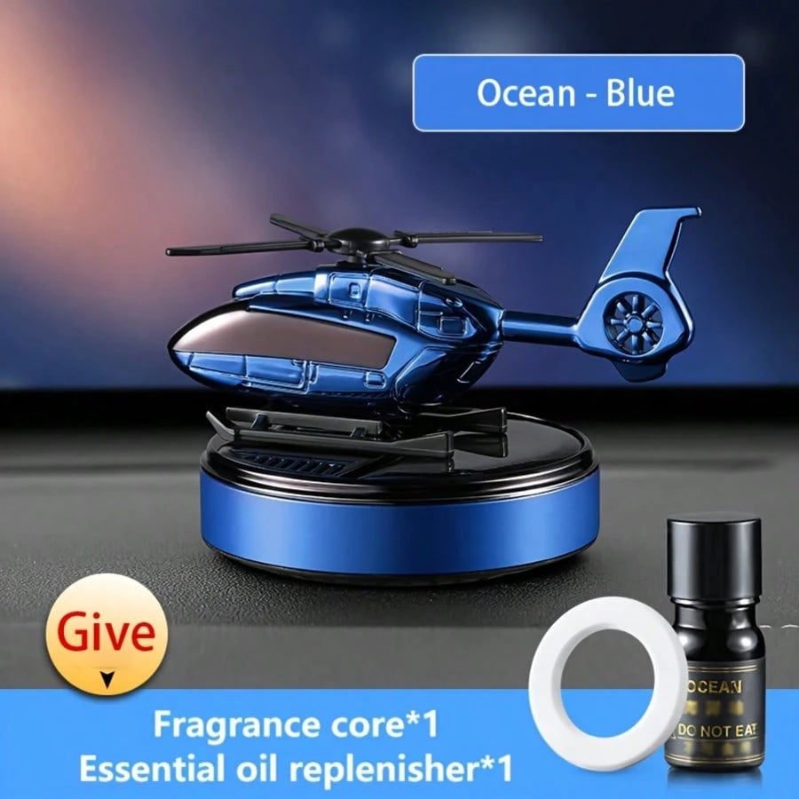 Car Aromatherapy- Solar Powered Auto Aromatherapy Ornament, Dual Mode Car Perfume Decoration For RV, SUV, Light Car, Truck, Valentine'S Day Gifts, Valentine'S Day Decorations