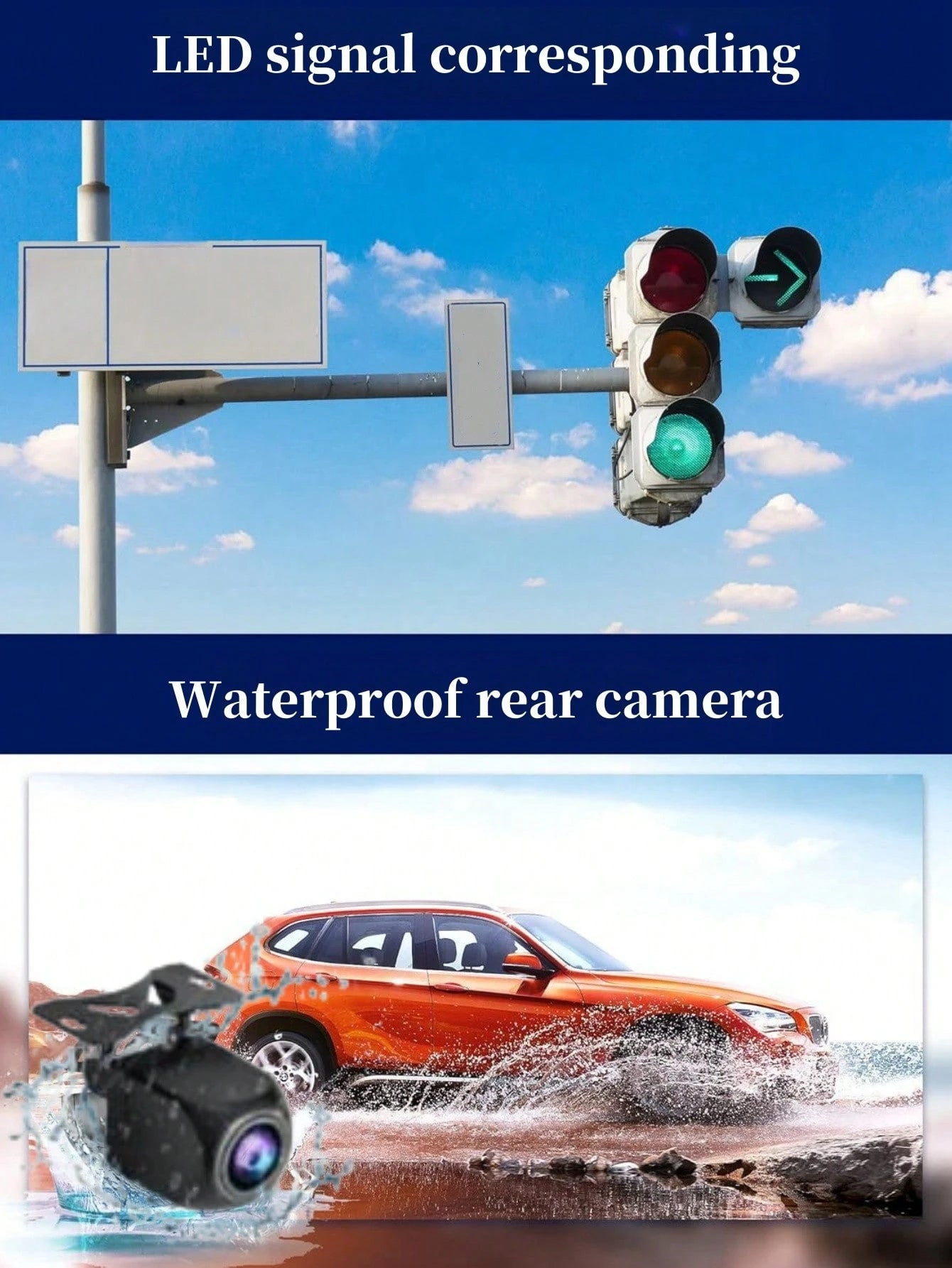 Car Camera, 4K Rear View Mirror Camera With 32G TF Card, 9.66 Inch Mirror Dash Cam Front And Rear, 2.5K IPS Touch Screen Loop Recording/G-Sensor/ 24H Parking Monitor/ 150°+ 120° Wide Angel/Night Visio