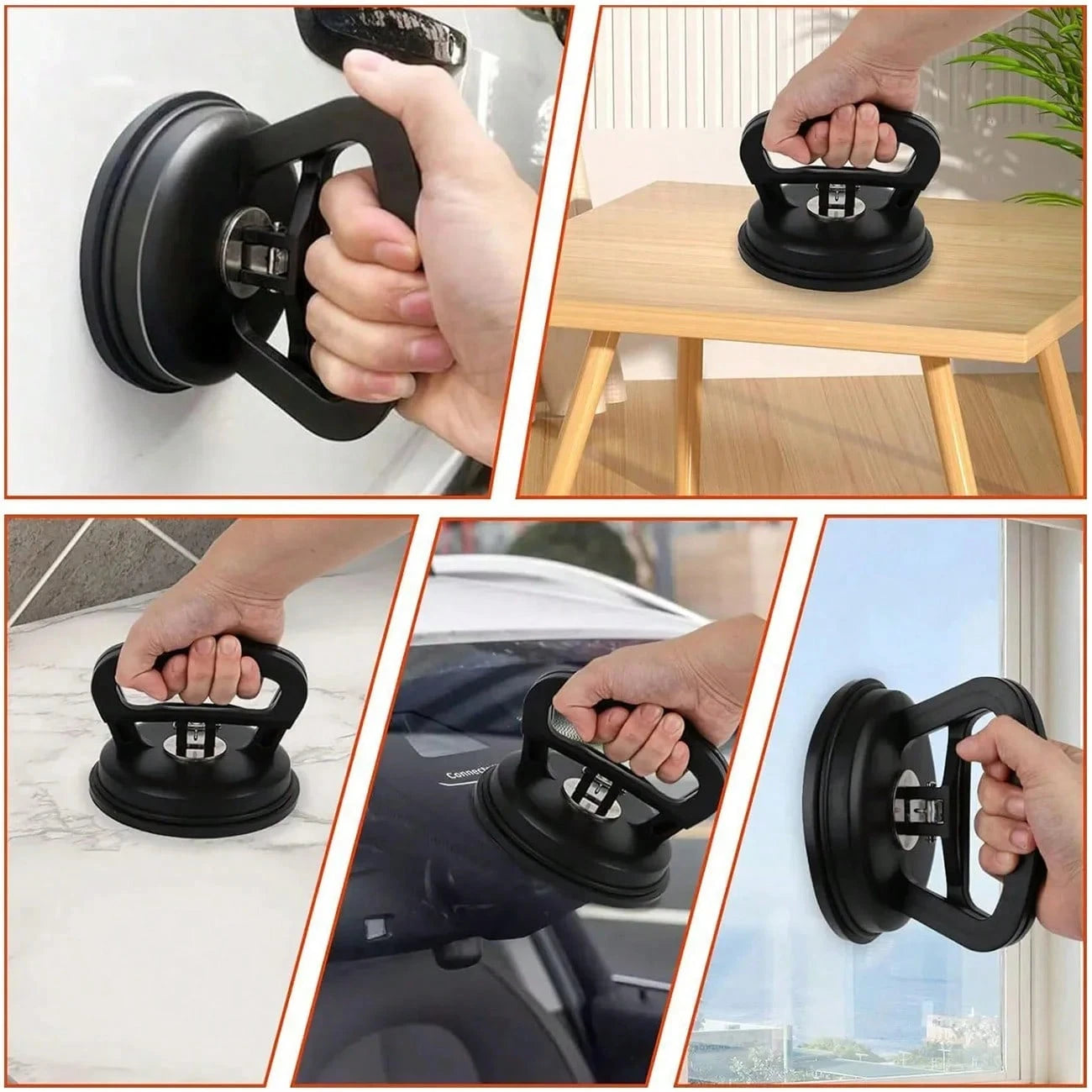 Car Dent Repair Puller Suction Cup Universal Bodywork Panel Sucker Vacuum Heavy Duty Glass Tile Lifter Repair Tools