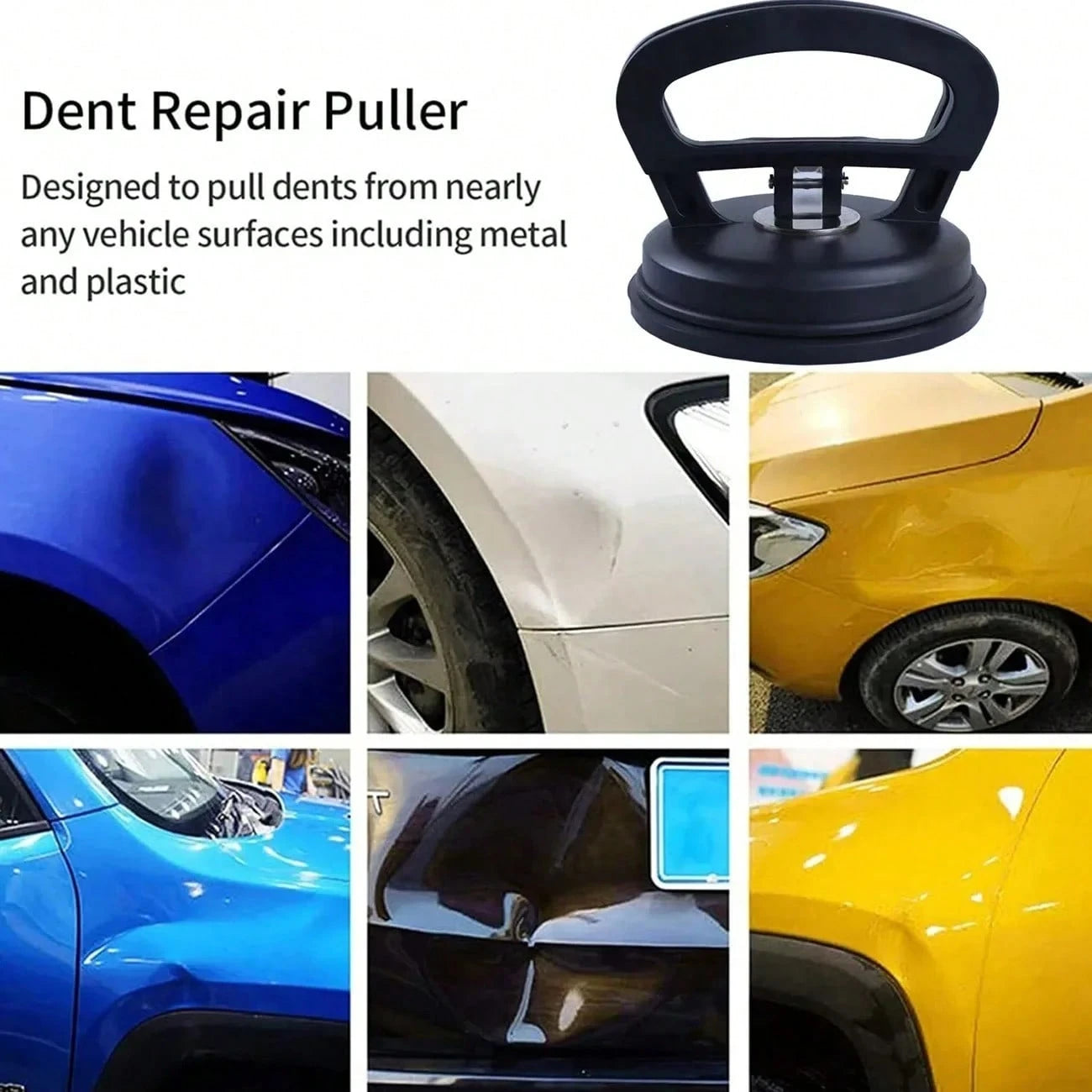 Car Dent Repair Puller Suction Cup Universal Bodywork Panel Sucker Vacuum Heavy Duty Glass Tile Lifter Repair Tools