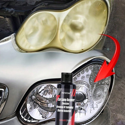 Car Headlight Repair Cream Automotive Headlight Oxidation Yellowing Remove Long-Lasting Clarity, Motorcycle Front Light Repair, Clear Field Of View, Provide Maintenance For Auto Headlights