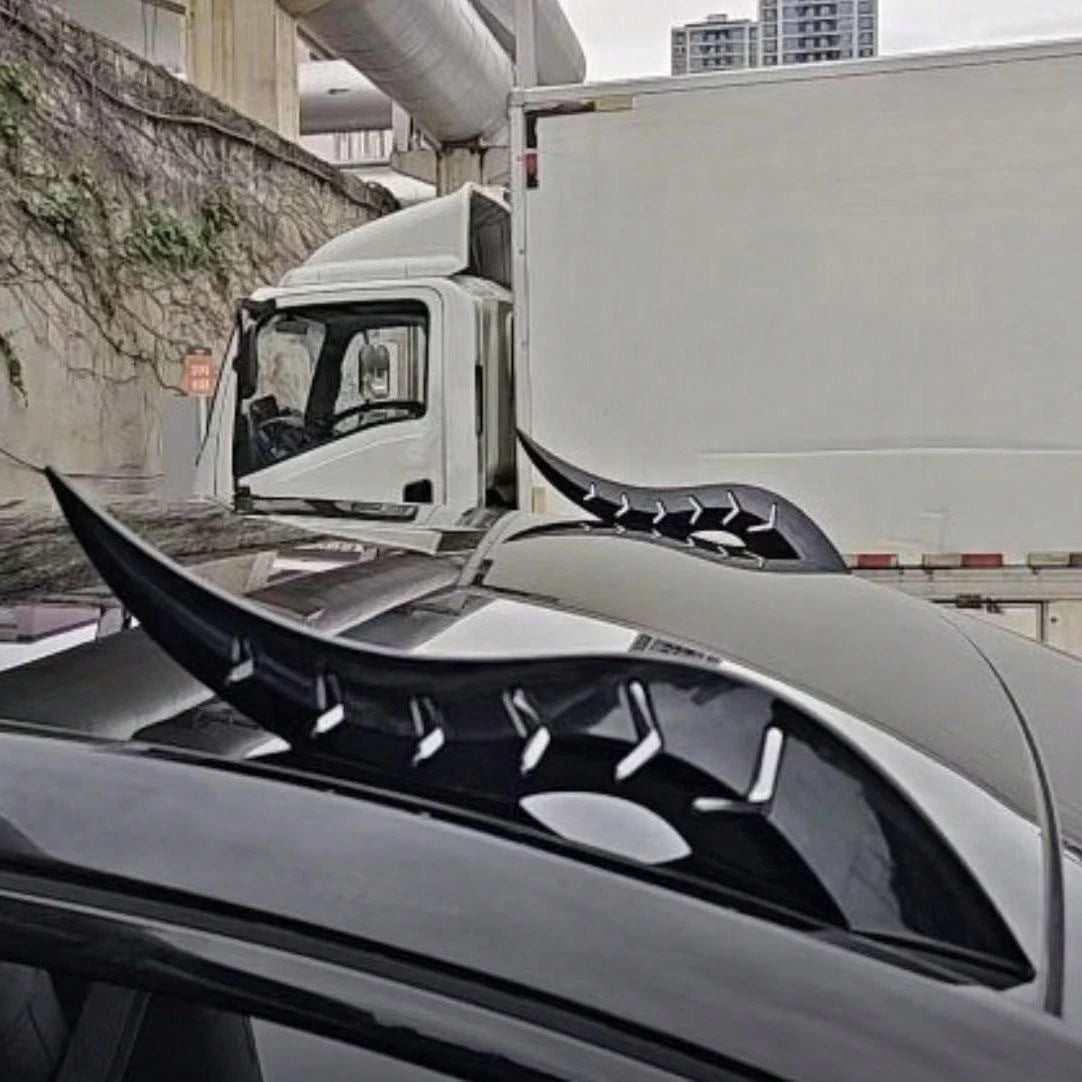 Car Plastic Dragon Horn Sticker, Wear-Resistant Anti-Scratch, Removable Without Residue, Universal Car Personalized Creative Decorative Sticker, Car Exterior Decoration Accessories