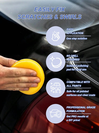 Car Scratch Repair Putty, Scratch Maintenance Repair Putty, Scratch Repair Wax, Car Polishing Repair Agent, Paint Care Wax, Light Scratch Remover, Car Care Polishing Kit