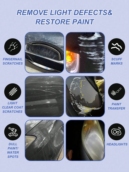 Car Scratch Repair Putty, Scratch Maintenance Repair Putty, Scratch Repair Wax, Car Polishing Repair Agent, Paint Care Wax, Light Scratch Remover, Car Care Polishing Kit