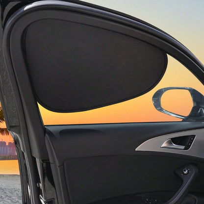 Car Static Adsorption Sunshade, Anti-UV Heat Insulation Sun Curtain, Car Window Curtain, Car Sun Visor