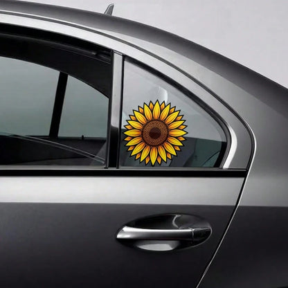 Car Stickers And Decals, Car Window Decals Vinyl, Sunflower Flower Design Pattern Print, Automotive Decals,Funny Bumper Stickers
