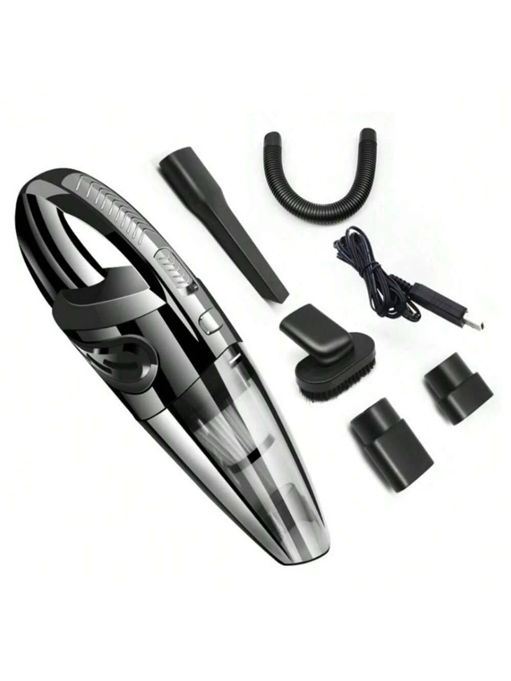 Car Vacuum, Portable Car Vacuum Cleaner 4000Pa, Small 120W Handheld Vacuum Cleaner, 3.28Ft Corded, Car Accessories Kit For Car Interior Cleaning