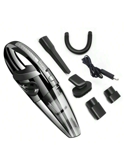 Car Vacuum, Portable Car Vacuum Cleaner 4000Pa, Small 120W Handheld Vacuum Cleaner, 3.28Ft Corded, Car Accessories Kit For Car Interior Cleaning