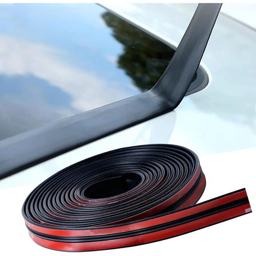 Car Weather Stripping, 30mm Windshield Rubber Seal For Car Front Rear Windshield Trim, Rubber Adhesive T Shape Sunroof Seal Cover Leak Sound Proofing