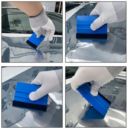 Car Wrap Kit, Wall Paper Scraper, Car Wrap Felt Squeegee (Suitable For Car Wrapping, Window Tinting, Sticker Installation)