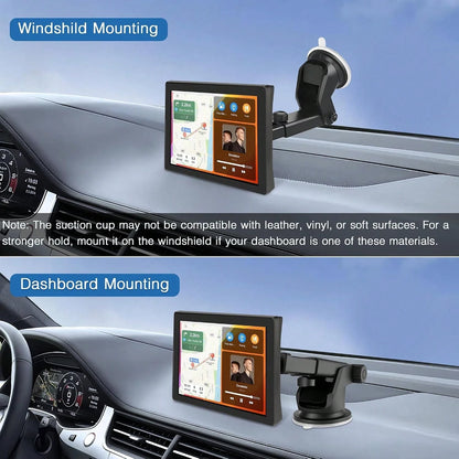 Carplay Mount (2Pack), Backup Camera Monitor Mount For Rohent, Baby Car Camera Holder, Car Play Screen Bracket For Carpuride, Rearview Back Up
