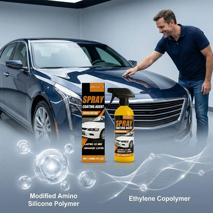 Ceramic Coating For Cars Polish,100ml Shine Car Wax Coating Spray,Easy To Spray Auto Paint Protection, Quick Detailer Spray Wax Washes Car Paint Sealant