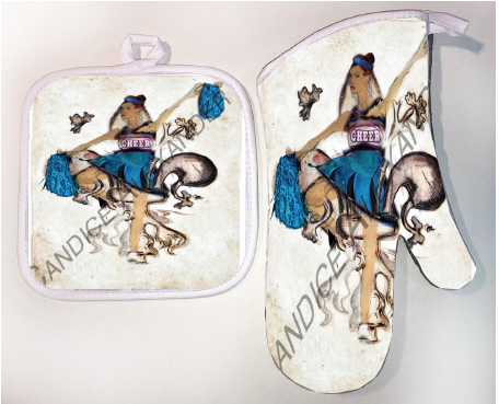 Pot Holder & Oven Mitt Set