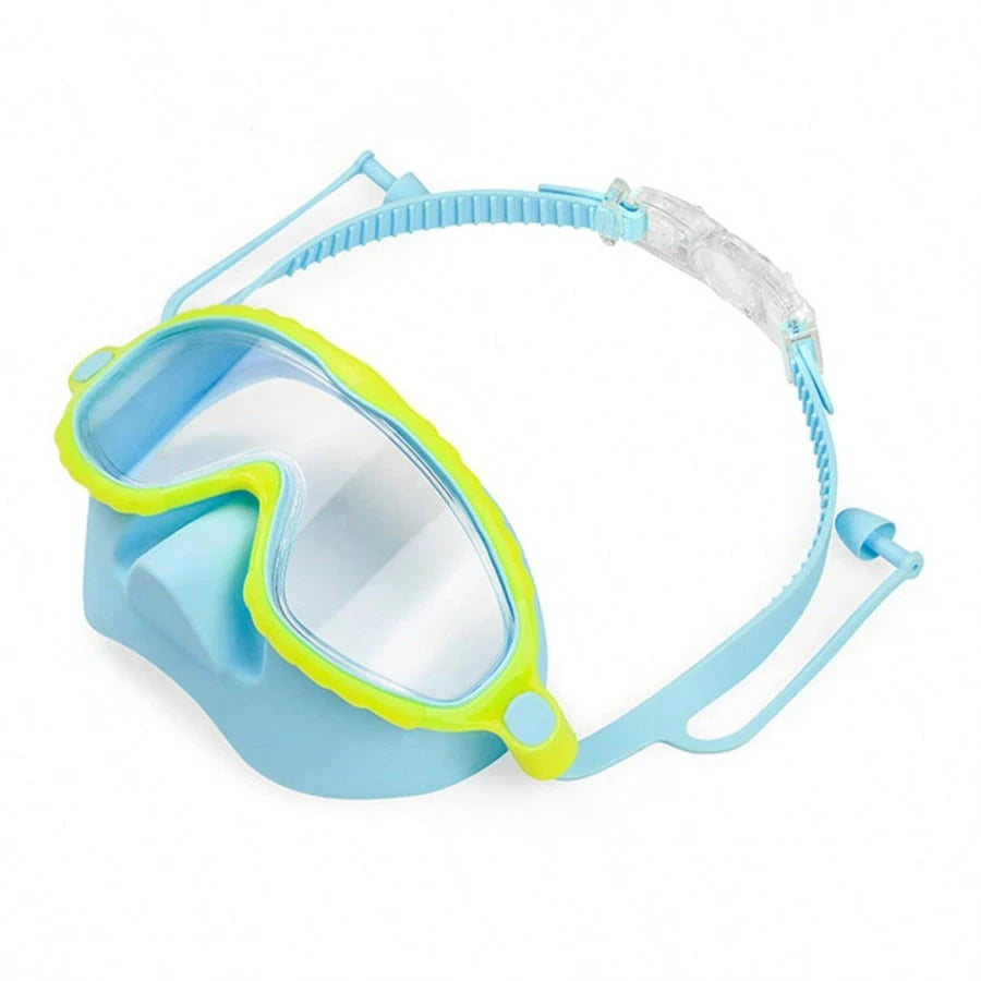 Children's Large Frame Anti-Choking Swimming Goggles HD Anti-Fog Swimming Goggles Children's Outdoor Swimming Equipment, Back To School