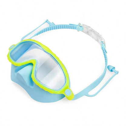 Children's Large Frame Anti-Choking Swimming Goggles HD Anti-Fog Swimming Goggles Children's Outdoor Swimming Equipment, Back To School