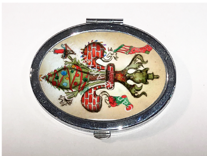 Christmas Fleur de Lis