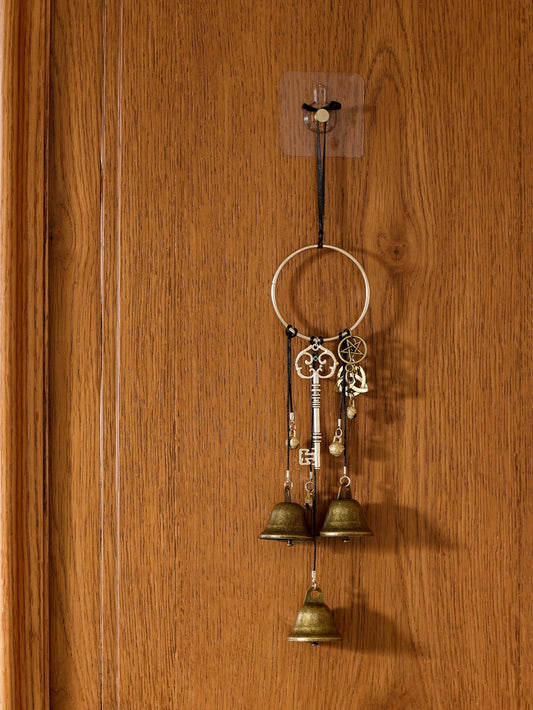 Cirelle 1pc Bell Door Handle Decoration Willow Wind Chime Home Decor,Home Decor ,Room Decor,Wall Decor Gifts Birthday Graduation