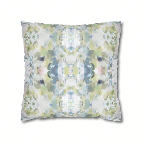 CKnight [Room Decor Pillow]Mirrored Art Throw Pillow Cover Blue Sage Green Watercolor Pillow Case Abstract Art Home Decor College Gi Bedroom Impressionist Modern