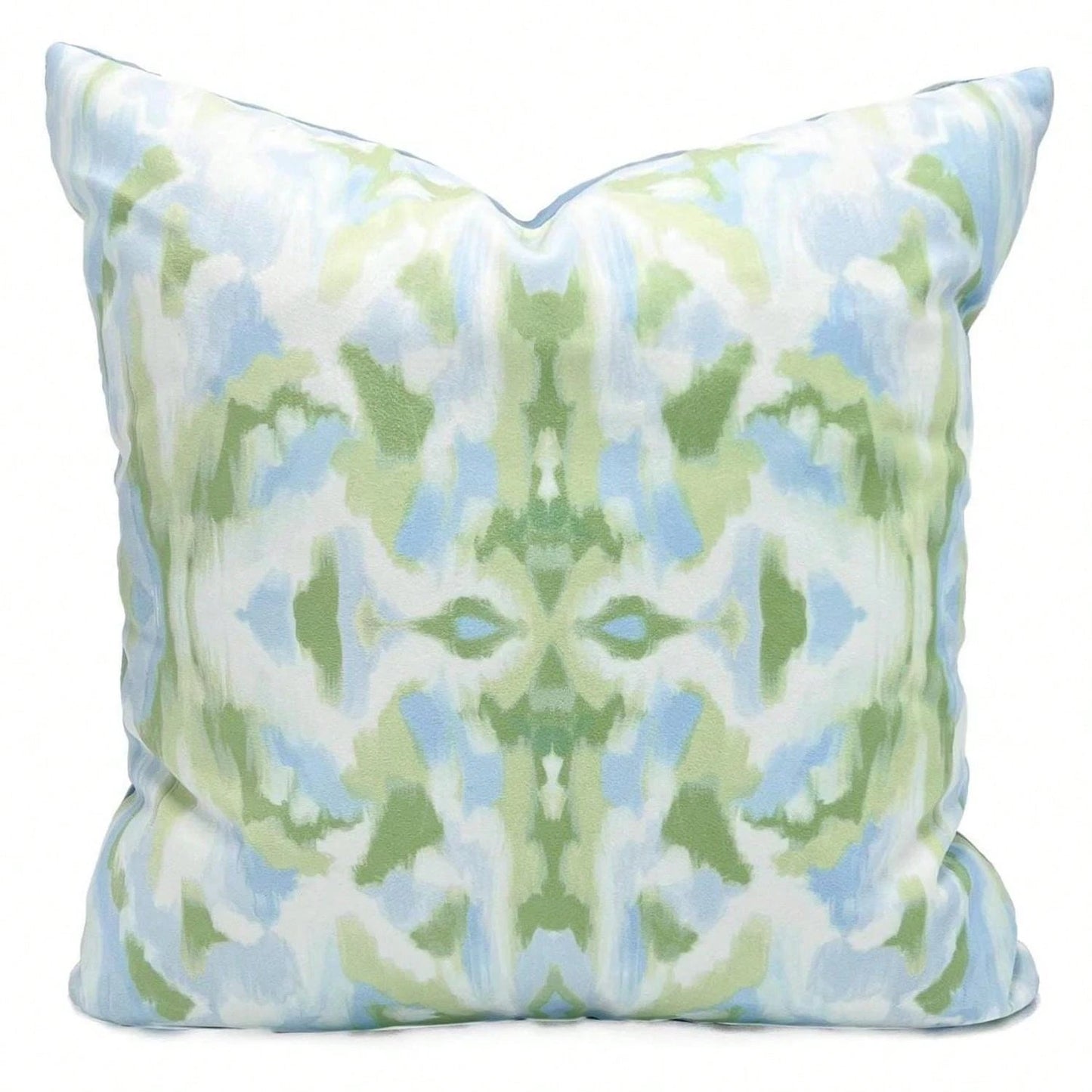 CKnight [Room Decor Pillow]Spearmint Kaleidoscope Pillow Powder Blue Mint Kaleidoscope Pillow T1rendy Throw Pillow