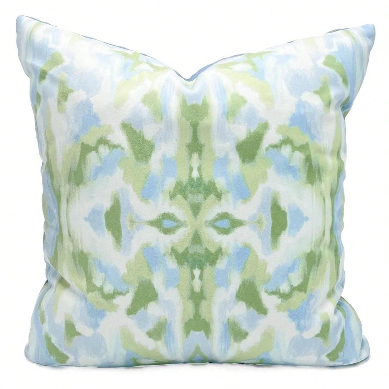 CKnight [Room Decor Pillow]Spearmint Kaleidoscope Pillow Powder Blue Mint Kaleidoscope Pillow T1rendy Throw Pillow