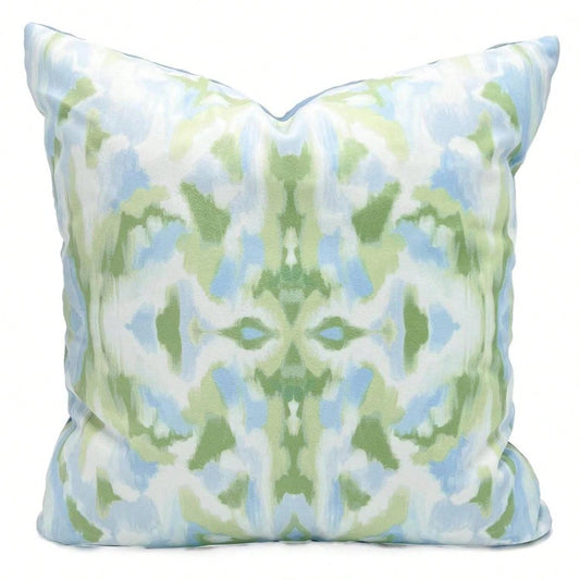 CKnight [Room Decor Pillow]Spearmint Kaleidoscope Pillow Powder Blue Mint Kaleidoscope Pillow T1rendy Throw Pillow