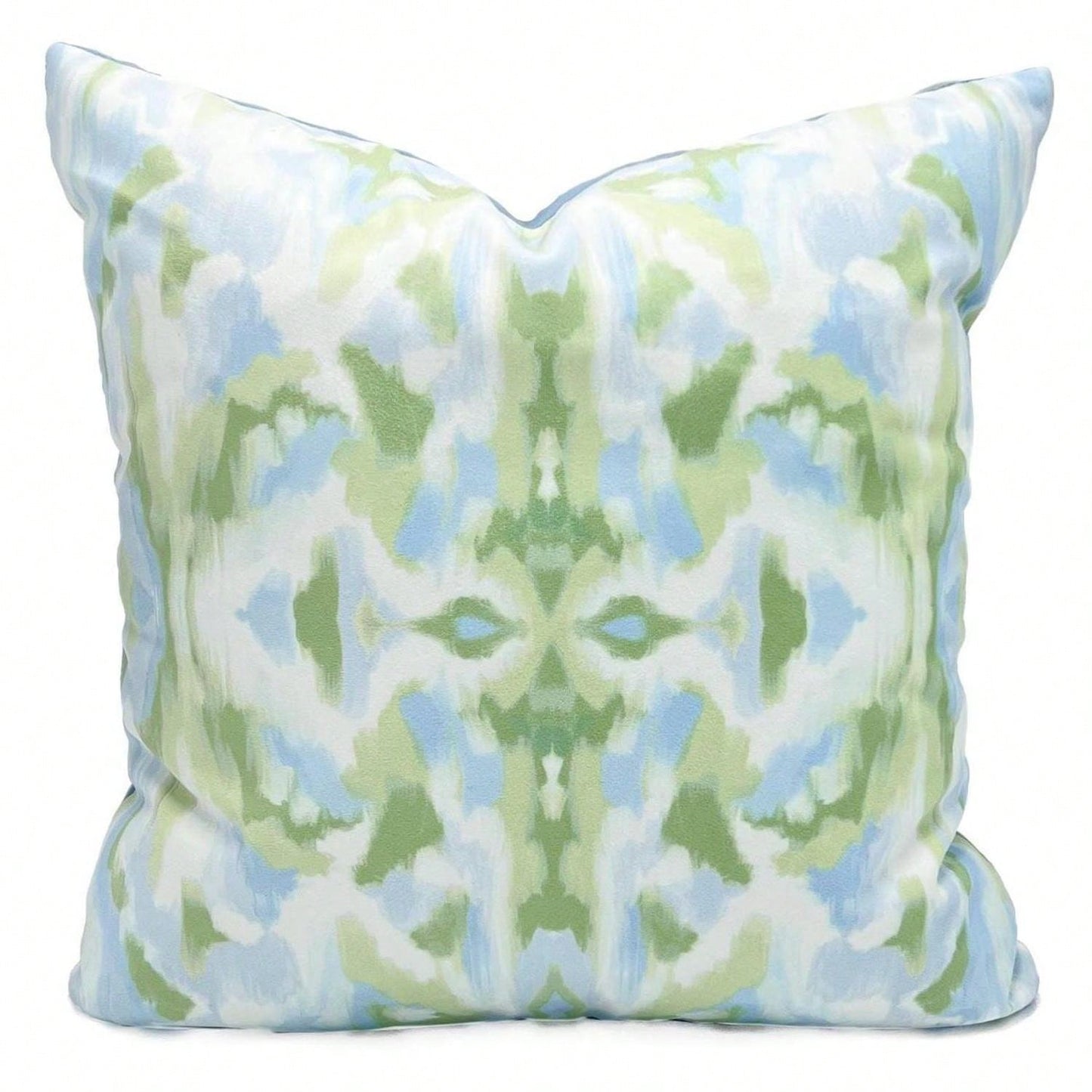 CKnight [Room Decor Pillow]Spearmint Kaleidoscope Pillow Powder Blue Mint Kaleidoscope Pillow T1rendy Throw Pillow