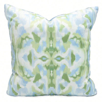 CKnight [Room Decor Pillow]Spearmint Kaleidoscope Pillow Powder Blue Mint Kaleidoscope Pillow T1rendy Throw Pillow