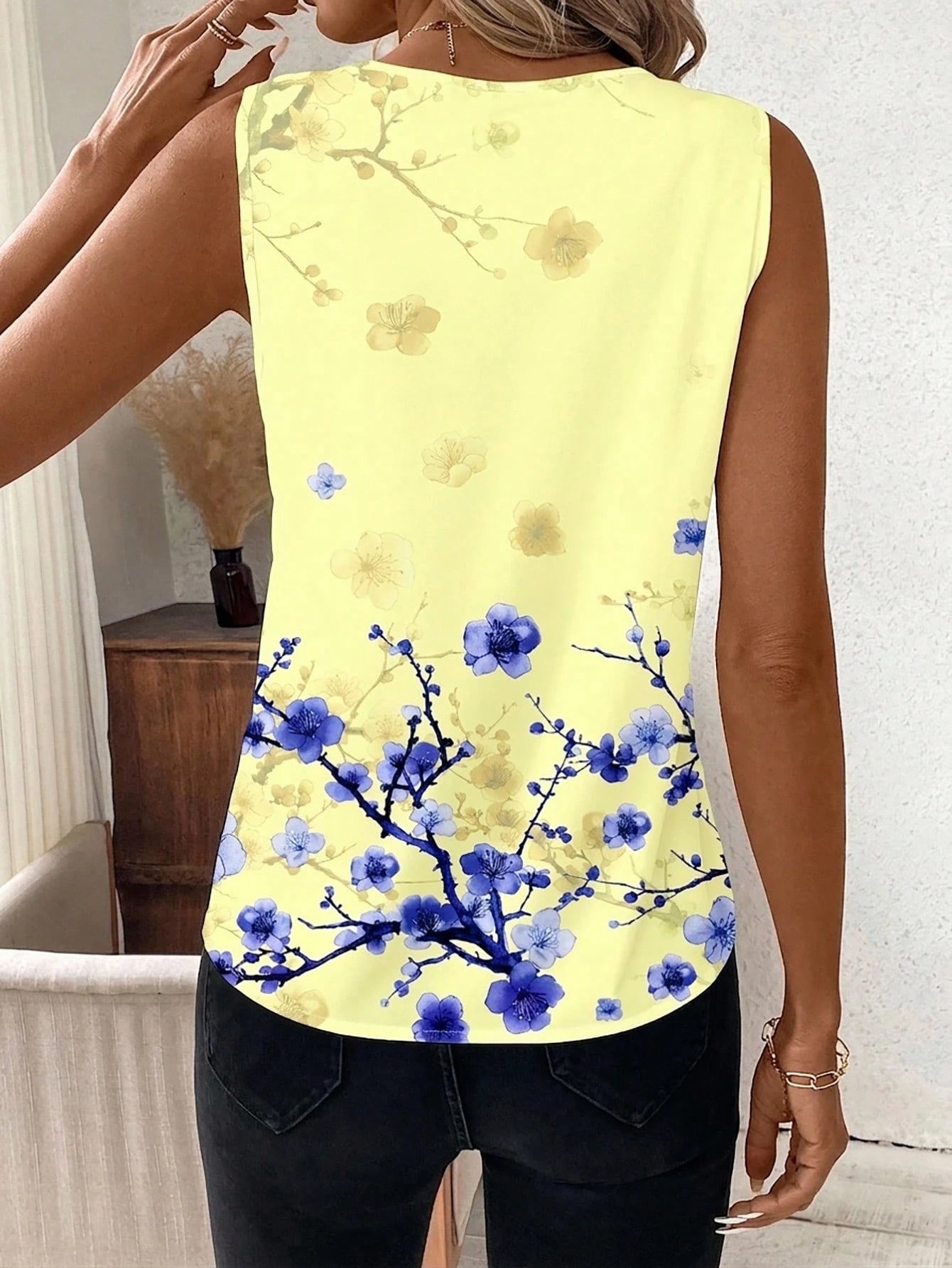 Clasi Plus Size Summer Casual Striped Print Sleeveless Shirt Women's Tops And Blouses For Women Elegant Blouse Modern Formal Work White