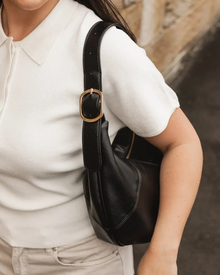 Cleo Shoulder Bag - Black