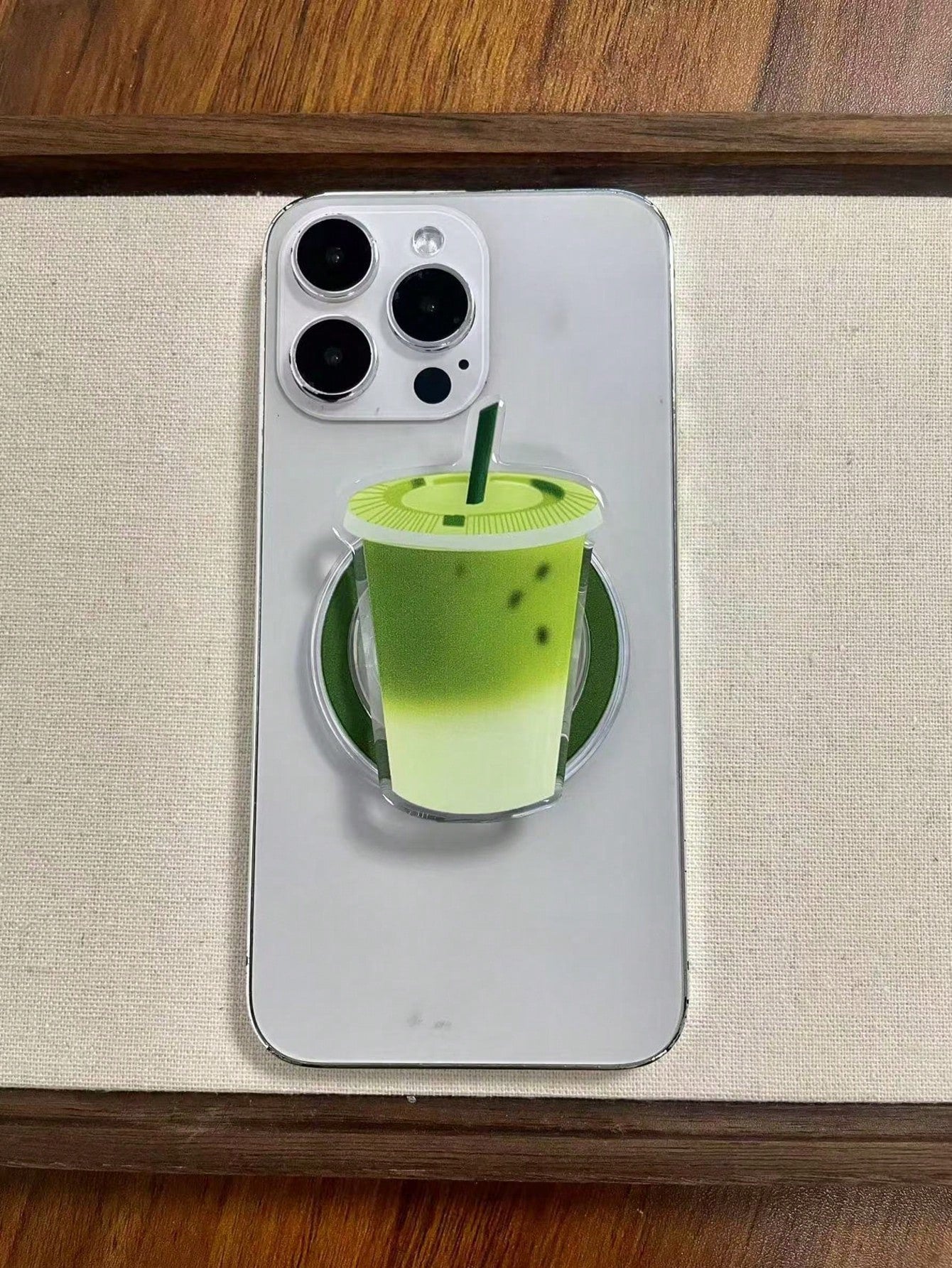 Coffee Latte Magnetic Phone Holder, Suitable For Magnetic Phone Cases, Slouchy Desktop Stand, Compatible With Smartphones Compatible With IPhone, Android Phone, Gift For Birthday, Family, Friends Push