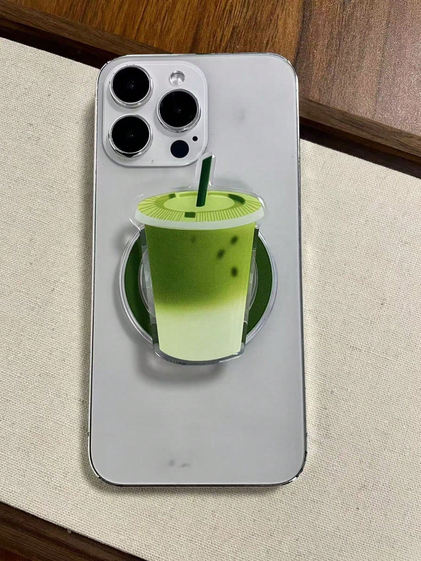 Coffee Latte Magnetic Phone Holder, Suitable For Magnetic Phone Cases, Slouchy Desktop Stand, Compatible With Smartphones Compatible With IPhone, Android Phone, Gift For Birthday, Family, Friends Push