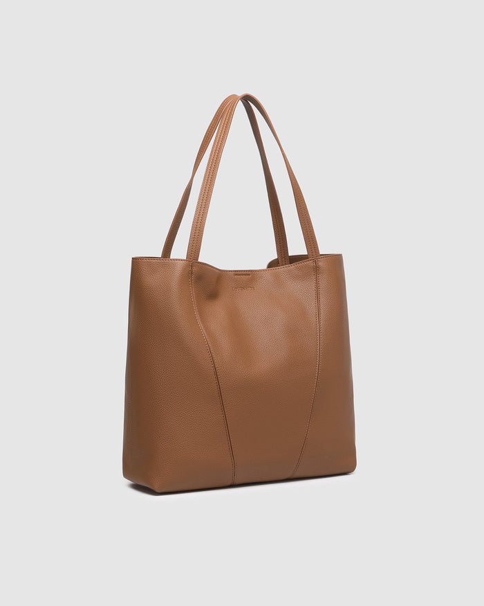 Colby Tote Bag - Tan