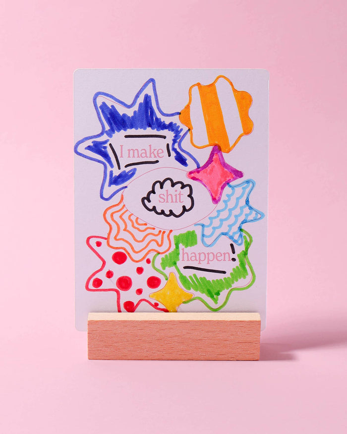 Colour Your Own Adult Affirmation Cards