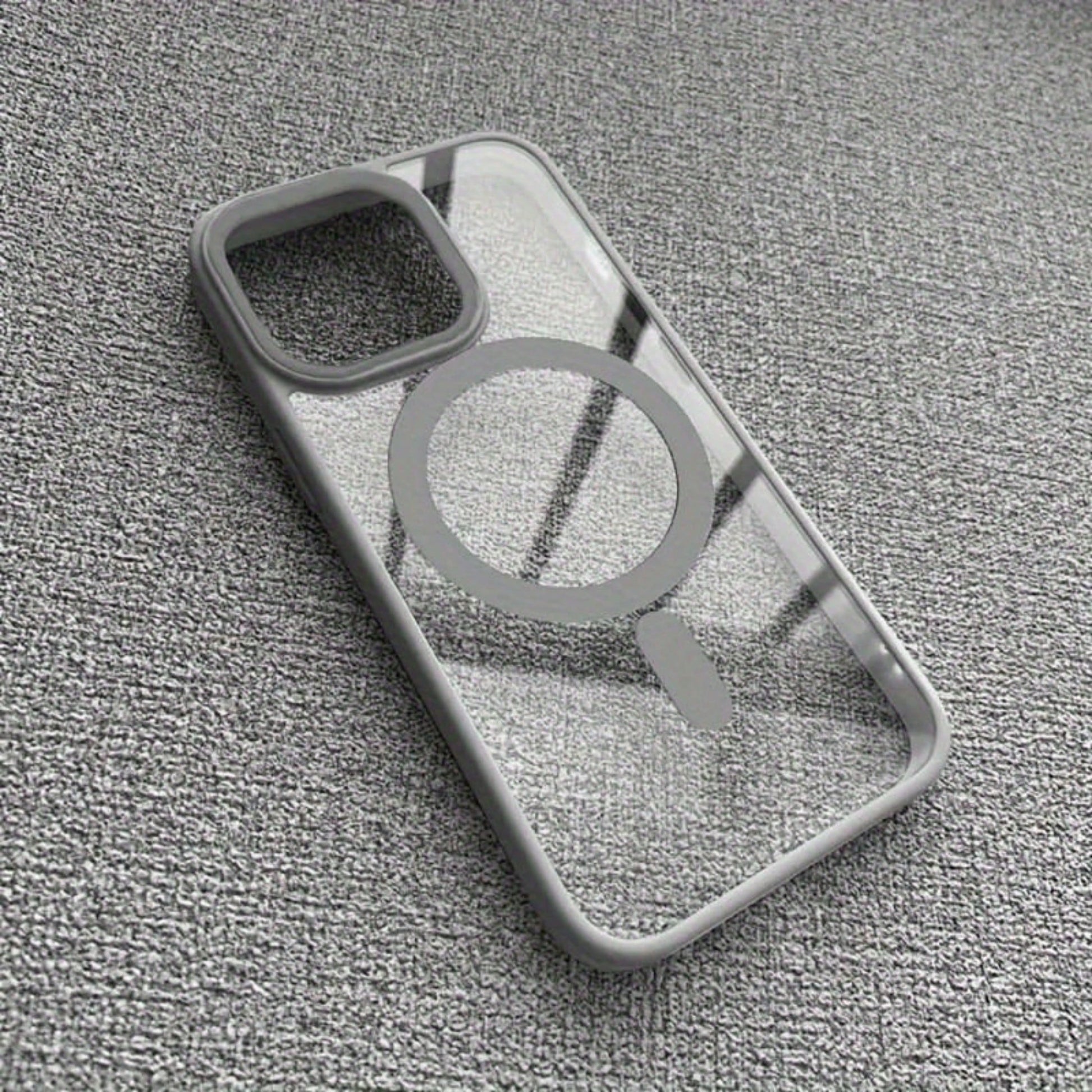Compatible 16/15/14/13/12 Pro Max Plus Magnetic Macaron Phone Case, Shockproof Protection, Classic Mixed Transparent Phone Case