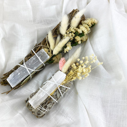 Complete Cleansing Smudging + Crystal Kit