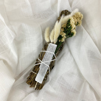 Complete Cleansing Smudging + Crystal Kit
