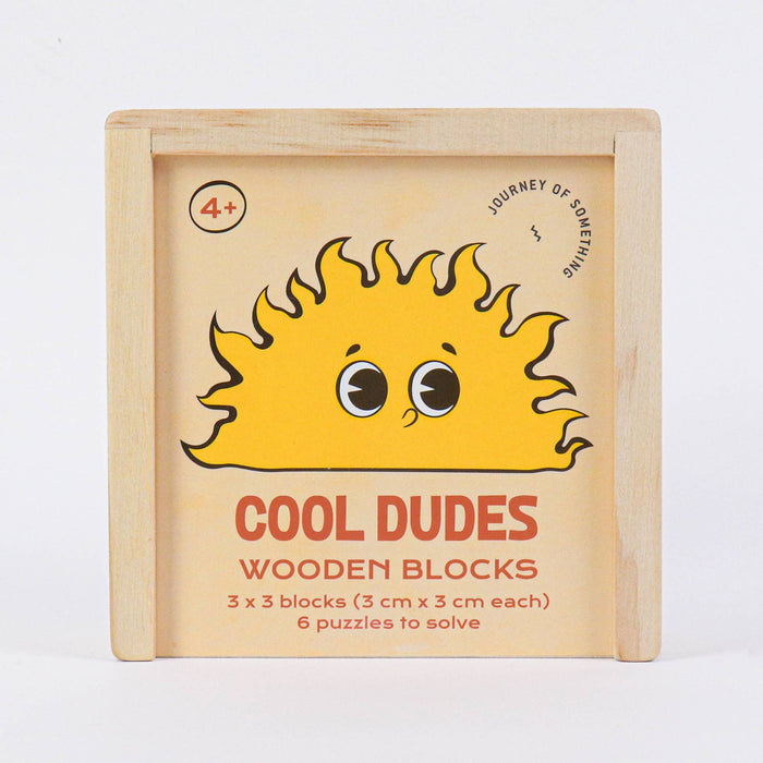 Cool Dudes Wooden Blocks