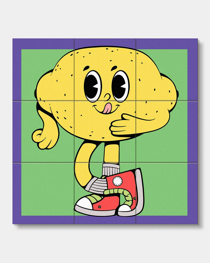 Cool Dudes Wooden Blocks